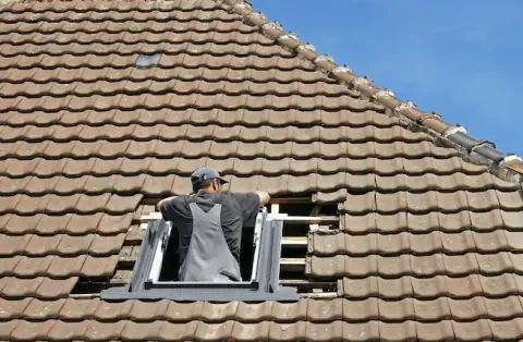 Pose de velux - Darney